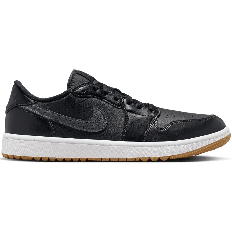 Air Jordan 1 Low Golf Shoes Black/Brown - AW24