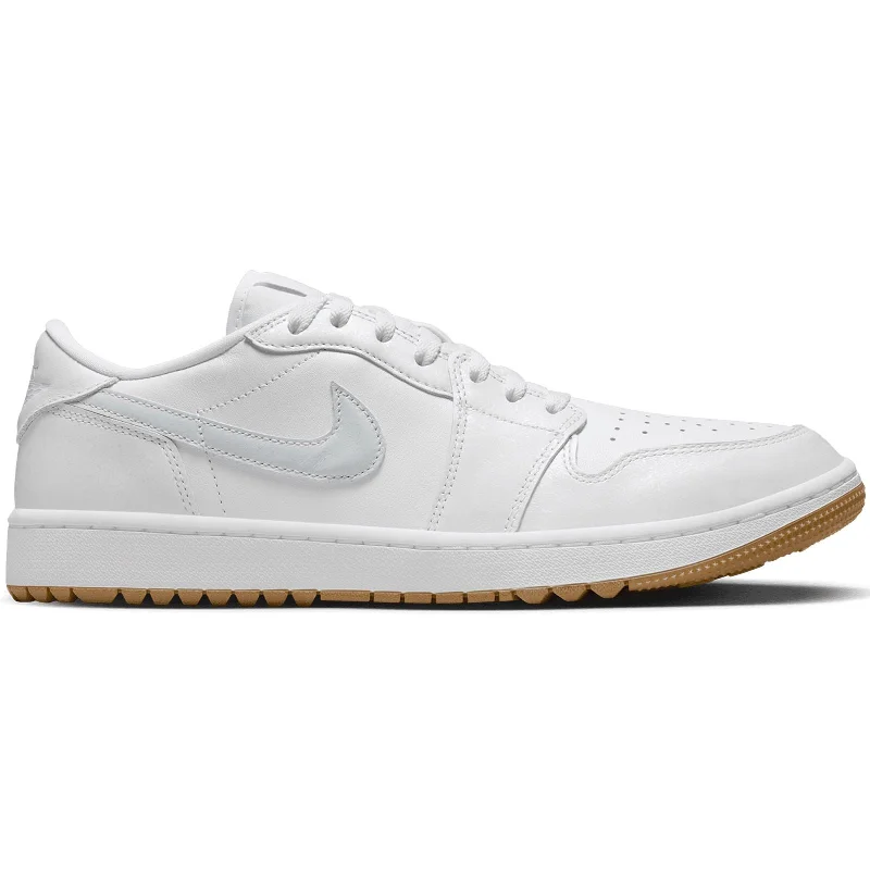 Air Jordan 1 Low Golf Shoes White/Brown - AW24