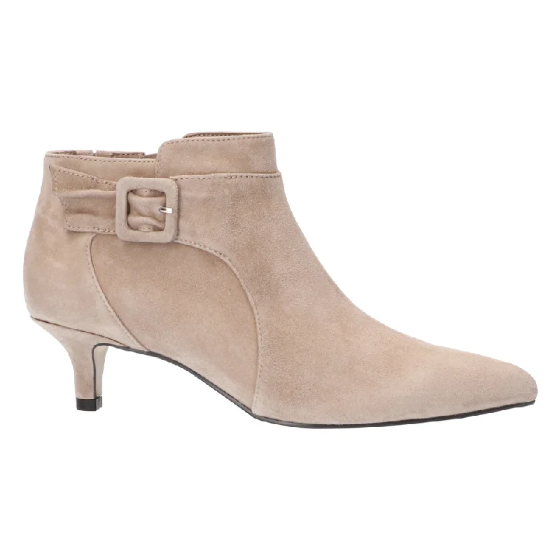 Bindi Pointed Toe Zippered Booties