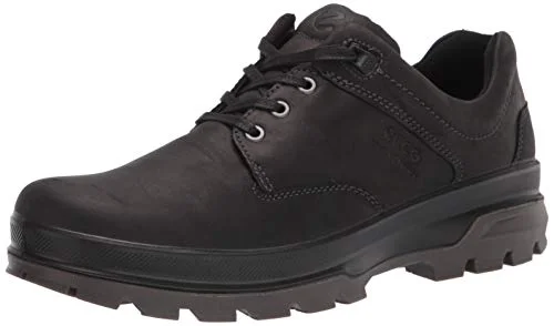 ECCO Men's Rugged Track Low Hydromax Hiking Shoe, BLACK, 10 M US