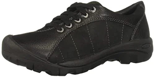 KEEN Women's Presidio Oxford,Black/Magnet,12 M US