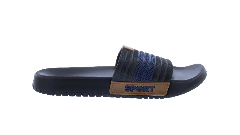 Men Tri-Stripe Slipper