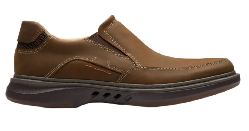 MEN'S CLARKS UN BRILEY STEP | BEESWAX LEATHER