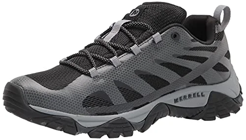 Merrell mens Moab Edge 2 Hiking Shoe, Black, 7 US