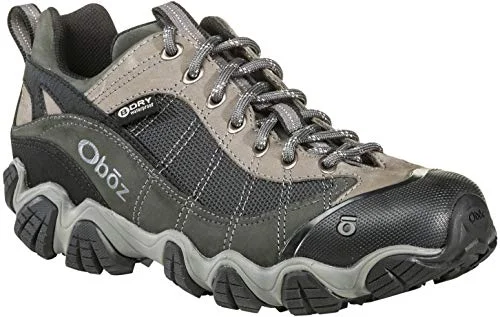 Oboz Firebrand II B-Dry Hiking Shoe - Men's Gray 14