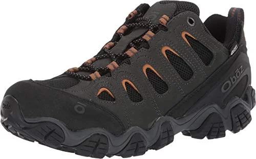 Oboz Sawtooth II Low B-Dry Hiking Shoe - Men's Shadow/Burlap 13 Wide