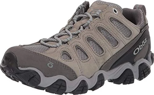 Oboz Sawtooth II Low B-Dry Hiking Shoe - Women's Frost Gray/Sage 11