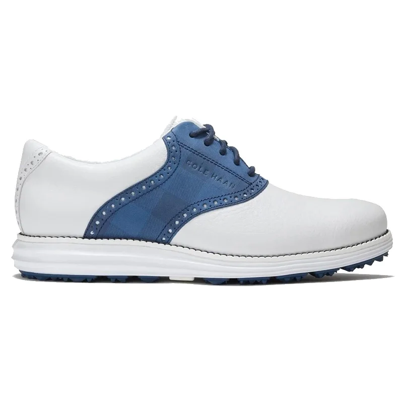 ORIGINALGRAND Saddle Golf Shoe Optic White/Ensign Blue/Navy Blazer - AW23