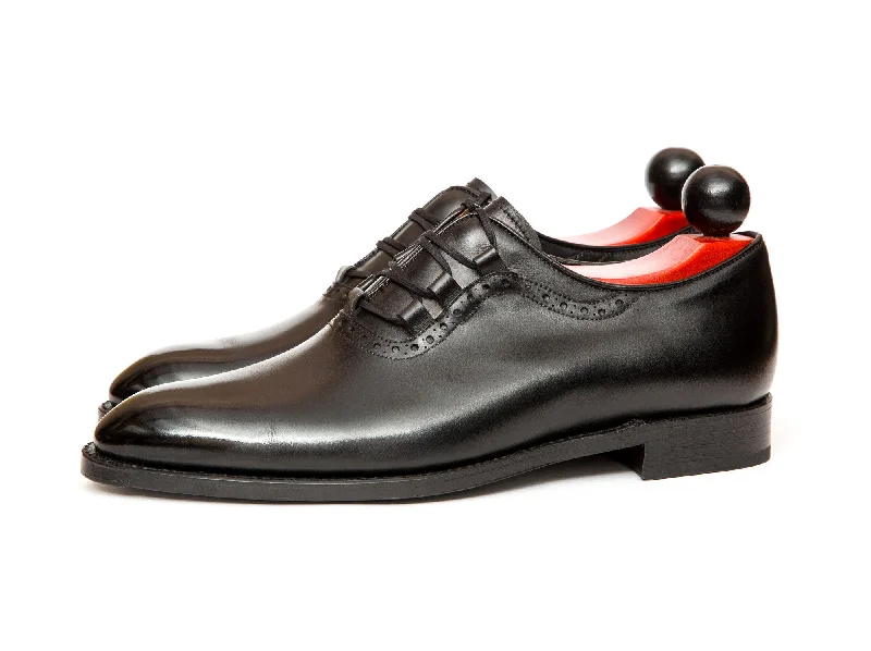 Everett - MTO - Black Calf - SEA Last - Double Leather Sole