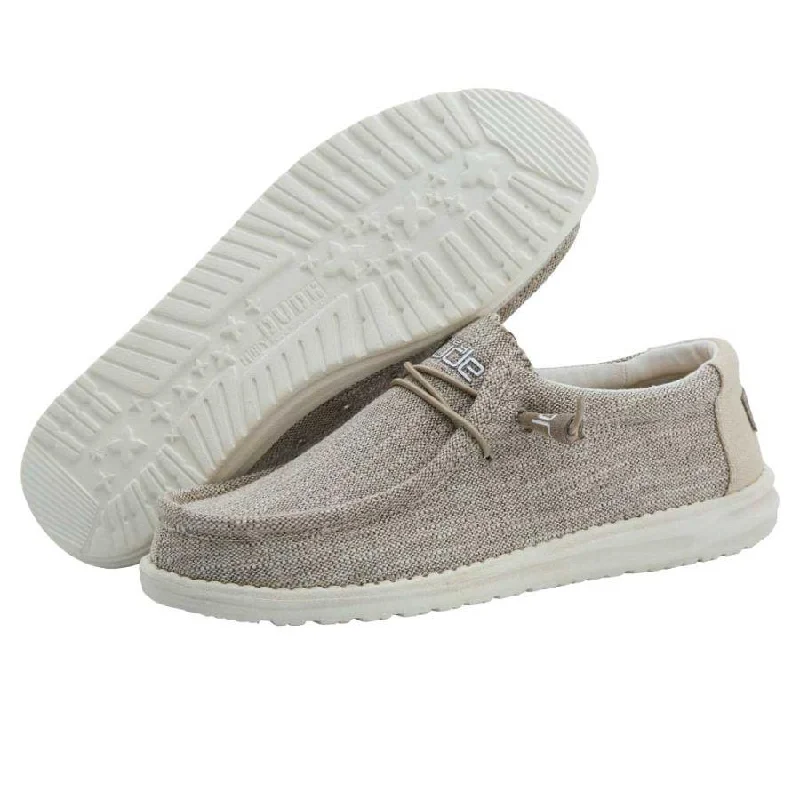 Hey Dude Wally Woven Beige