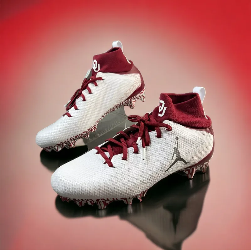 Jordan Vapor Untouchable Pro 3 Oklahoma PE 'Tough Red White'