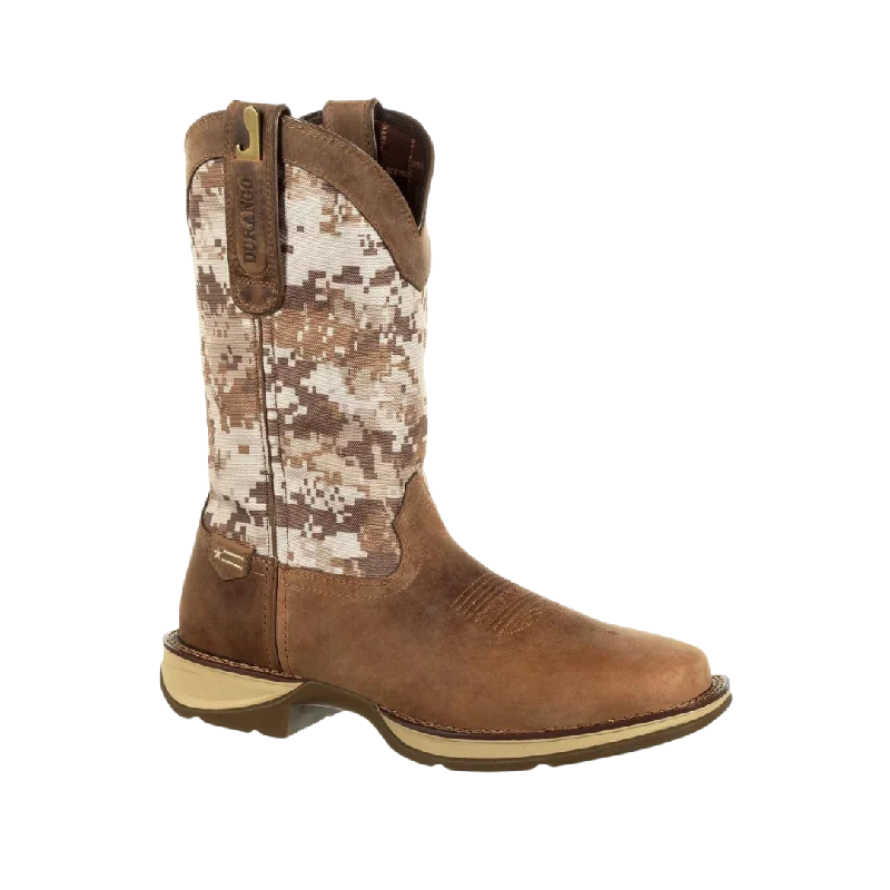 Rocky Rebel Durango Men's Desert Camo Pull-On Boot