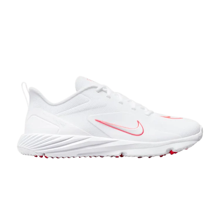 Nike Alpha Huarache 8 Pro Turf 'White Bright Crimson'