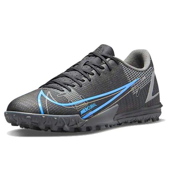 Nike Vapor 14 Academy Turf Soccer Shoes (Black/Iron Grey)