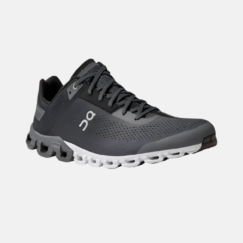 On Cloudflow Men's Running Shoes -Black/Asphalt