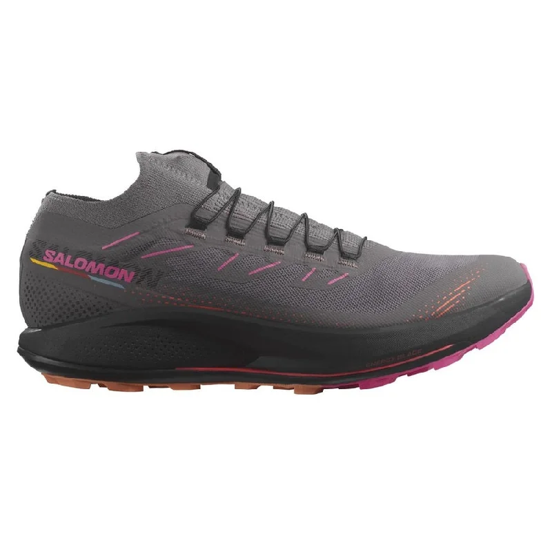 Salomon Pulsar Trail 2 Pro | Plum Kitten / Black / Pink Glo | Mens