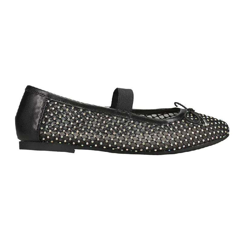 Unica Rhinestone Mary Jane Flats