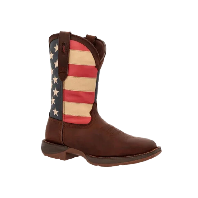 Rocky Rebel Durango Men's Patriotic Pull-On Flag Boot